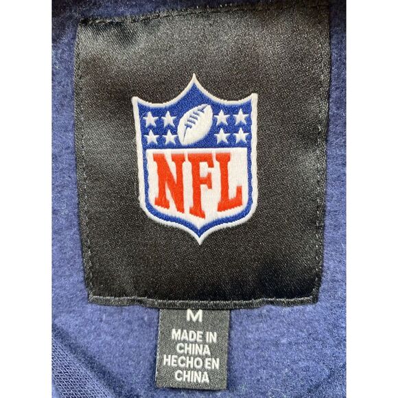 NFL Seattle Seahawks Hoodie Sweatshirt Men's Medium Football Navy  - 294 - Picture 5 of 10